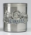 Seattle Seahawks Stainless Steel & Pewter Can Cooler