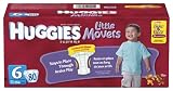 Huggies Supreme Little Movers Diapers, Step 6 Giant Pack, 80-Count