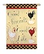 Good Friends Silk Reflections Garden Size Flag