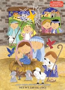 Smiling Shepherds Chocolate Advent Calendar & Nativity Story