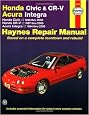 Honda Civic 1996-2000, Honda CR-V 1997-2000 & Acura Integra 1994-2000 (Haynes Automotive Repair Manual)