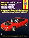 Honda Civic 1996-2000, Honda CR-V 1997-2000 & Acura Integra 1994-2000 (Haynes Automotive Repair Manual)