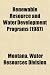 Renewable Resource and Water Development Programs (1987)