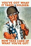 Canvas Print, You've Got What It Takes, Soldier - Now Take Care of What... - 12x18