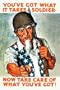 Canvas Print, You've Got What It Takes, Soldier - Now Take Care of What... - 20x30