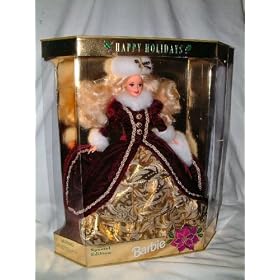 1996 Happy Holidays Barbie by Holiday Barbie
