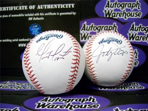 Jody Davis & Geovany Soto Autographed/Hand Signed Baseball (Chicago Cubs All Star Catchers)