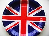 royal wedding - union jack paper plates - 10pk - 23cm. [Toy]