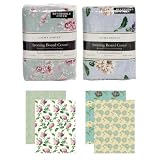 Laura Ashley La-90006 Reversible Ironing Board Cover with Velcro Fasteners