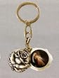 Divine Mercy Key Chain with Rose - MADE IN ITALY