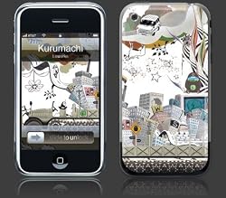 Apple iPhone Premium Vinyl Skin - Kurumachi (GelaSkins Brand) Made in Canada