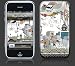 Apple iPhone Premium Vinyl Skin - Kurumachi (GelaSkins Brand) Made in Canada