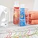 InterDesign Linus Bathroom Vanity Organizer Bin – Cabinet Storage Box for Health and Beauty Products - Tall, Clear