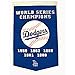 Winning Streak Los Angeles Dodgers Dynasty Banners