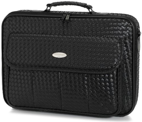 Oliepops Black Woven Laptop Case fits 15.4; 15.6-17