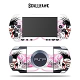 Protective Vinyl Skin Decal for SONY PSP - Skull Hawk