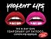 Violent Lips - The Birthday Girl - Set of 5 Temporary Lip Appliques