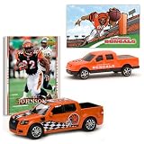  : Cincinnati Bengals - Rudi Johnson 2007 Upper Deck Collectibles NFL Ford SVT Adrenalin Concept with Card
