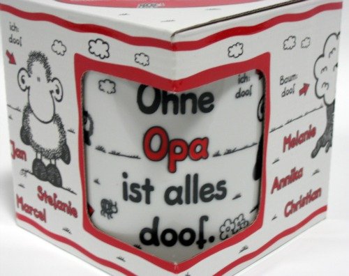 Produkt-Bild: Sheepworld Tasse Ohne Opa ist alles doof 58567