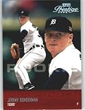 2003 Playoff Prestige #201 Jeremy Bonderman ROO RC - Detroit Tigers (RC - Rookie Card) (Baseball Cards)