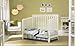 Europa Baby Geneva Convertible Crib, White