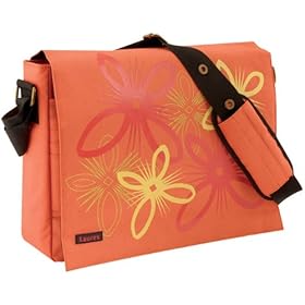 Laurex 15.6 Laptop Messenger Bag (Twinkle Orange)