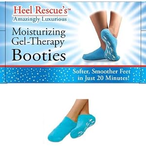 Moisturizing Gel-Therapy Booties 3 PAIRS INCLUDED