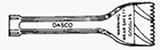Dasco 1232-0 Tooth Chisel