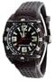 Rogue Warrior Red Cell Black Silocone Rubber Band 200M GMT Watch