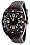 Rogue Warrior Red Cell Black Silocone Rubber Band 200M GMT Watch
