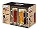 Libbey Craft Brews 4-Ounce Clear Beer Sampler Glass Set, 6-Piece