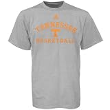 adidas Tennessee Volunteers Ash Basketball Practice T-shirt