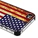 1 X Vintage US American Flag Hard Plastic Case For iPhone 4 & 4S, Halloween Gift