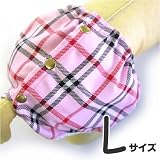M＆B（ミュウ＆バウ）　サニタリーパンツ　L ピンクチェックの画像