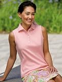 Ladies Sleeveless Sport Shirt (comes in 7 colors!)