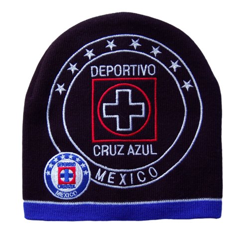 Cruz Azul Beanie Mexico Soccer - Cuffless Cruz Azul Beanie Mexico Soccer - Cuffless