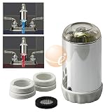 51O afFs1gL. SL160  Temperature Sensitive LED Faucet Light   Changes Red or Blue