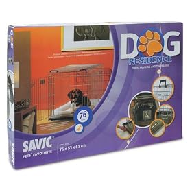 Savic Dog R�sidence 76 Cm Dog Crate Zinc Plated 76 X 53 X 61 Cm