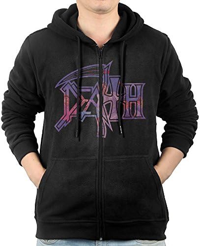 Men's Full-Zip Death Band Chuck Schuldiner Hoodie
