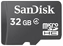 サンディスク SanDisk microSDHC 32GB(microSD 32GB) 超高速クラス4 変換アダプター付 世界国内シェアNo.1 バルク品