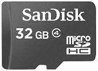 SanDisk microSD32GB Class4 SDHC変換アダプター付属 サンディスク バルク品