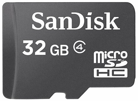 サンディスク SanDisk microSDHC 32GB（microSD 32GB） 超高速クラス4  変換アダプター付 並行輸入 バルク品