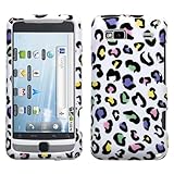 Snap-On Protector Hard Case for T-Mobile HTC G2 - Color Leopard Print