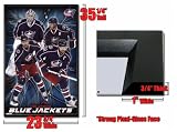 Framed Columbus Blue Jackets Collage Poster 5354