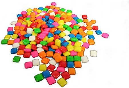 Flavors Gourmet Mini Chicle Chew - Bubble Gum Candy Pieces - 5 Lb Bag