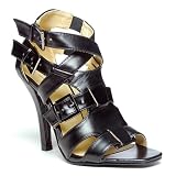 Strappy Heeled Gladiator Sandals LUCY-1 by Glaze