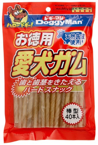 お徳用愛犬ガム 棒型 40本