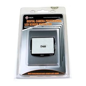 Click here to buy GGS DSLR LCD Optical Glass Screen Protector for Nikon D60 cameras.