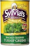 Sylvia's Turnip Greens, 14.5-Ounces Packages (Pack of 12)