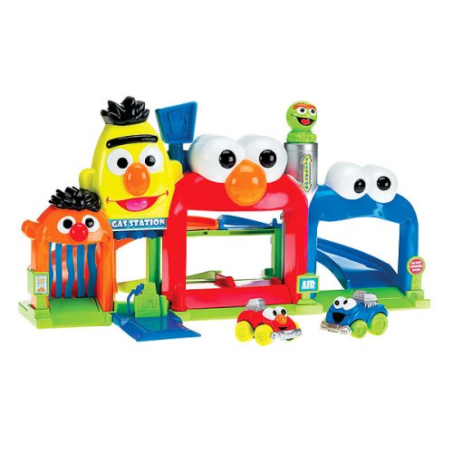 Toys: Fisher Price Sesame Street Giggle 'N Go Garage